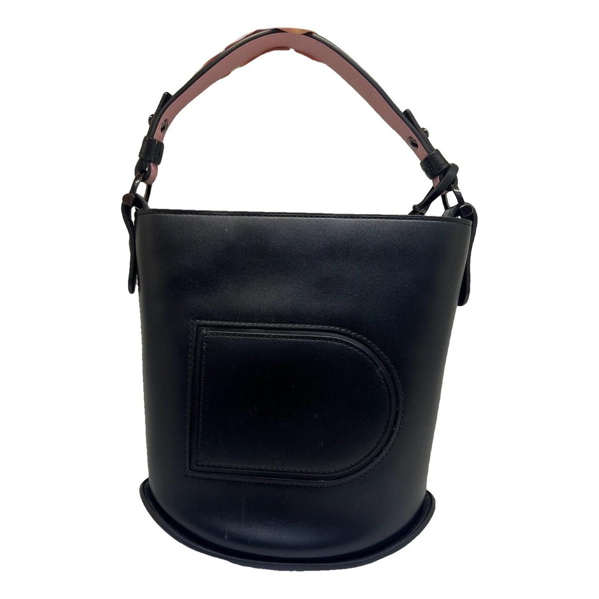 Pin leather handbag