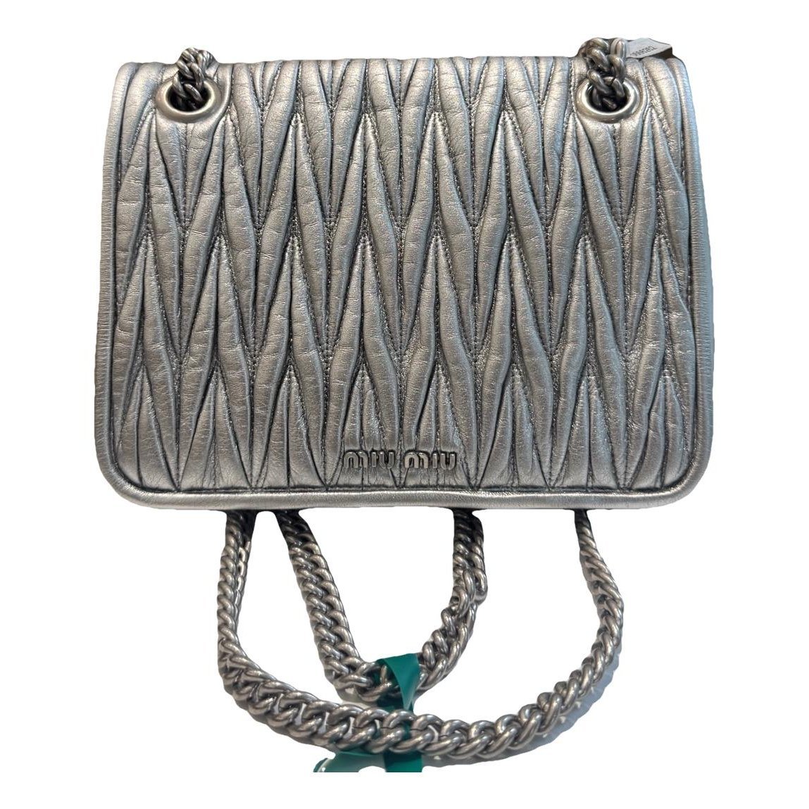 Miu Club leather handbag