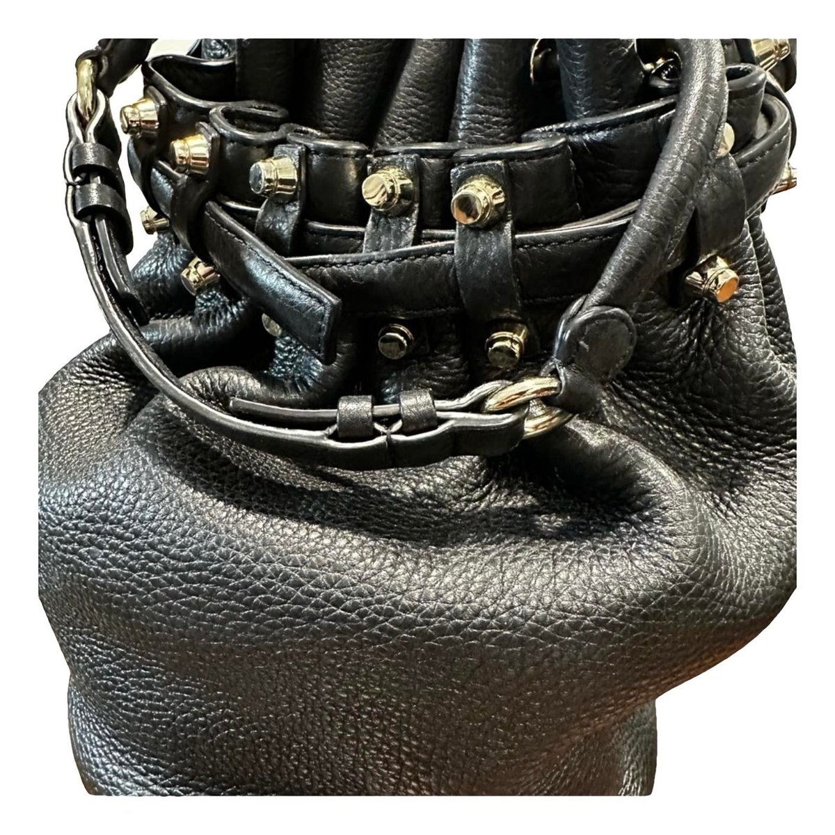 Leather handbag