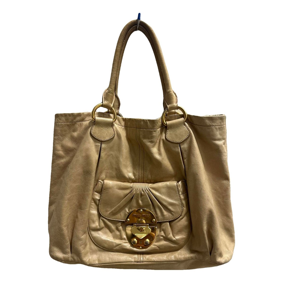 Coffer leather tote