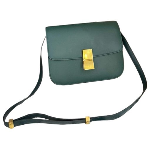 Classic leather crossbody bag