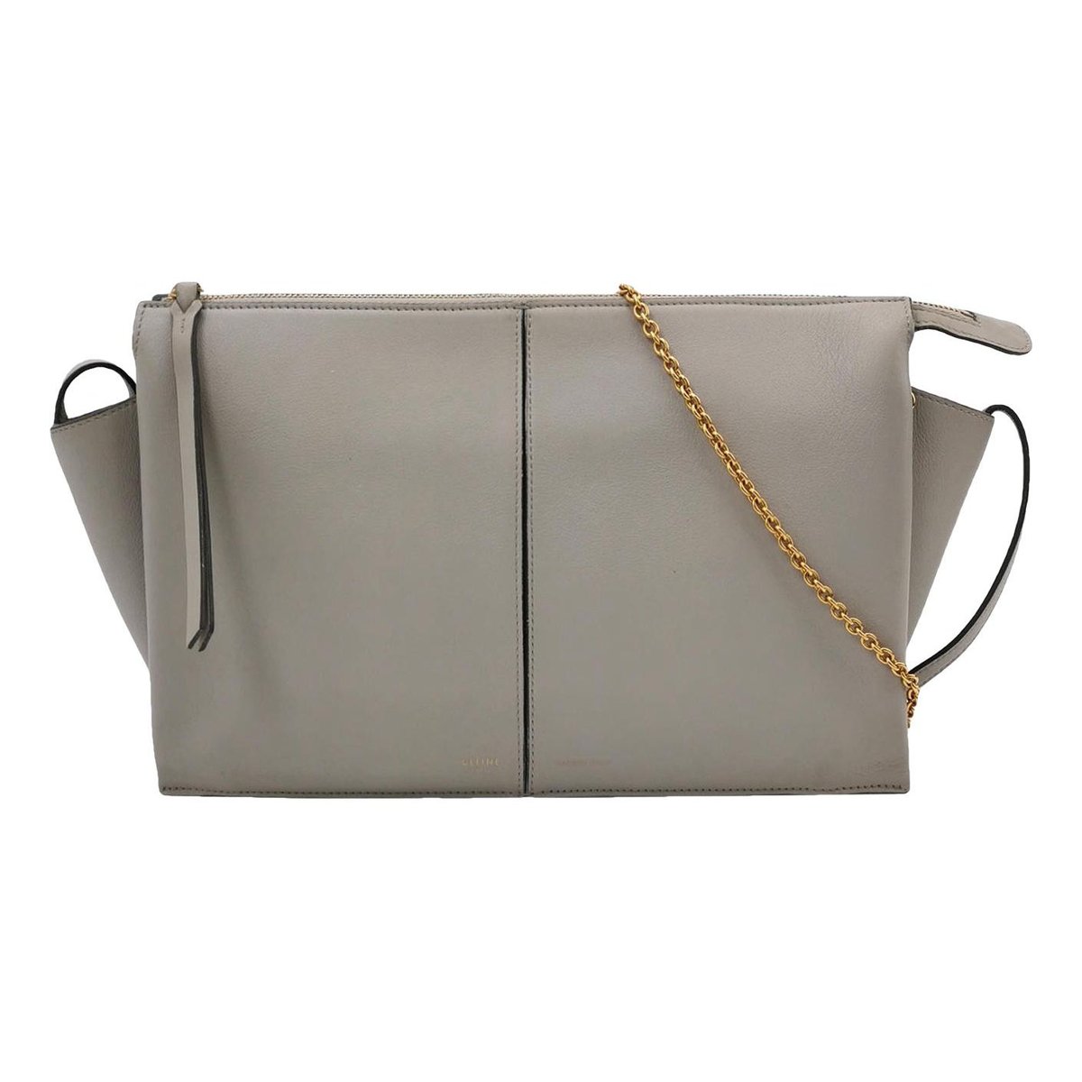 Tri-Fold leather crossbody bag