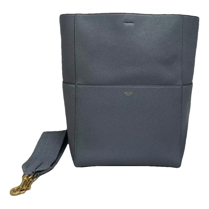 Seau Sangle leather handbag