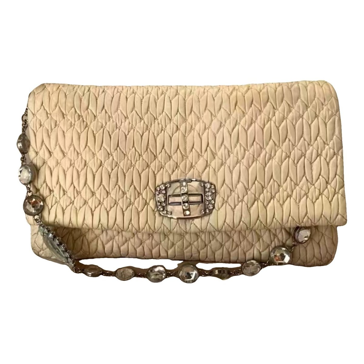 Miu delice leather crossbody bag