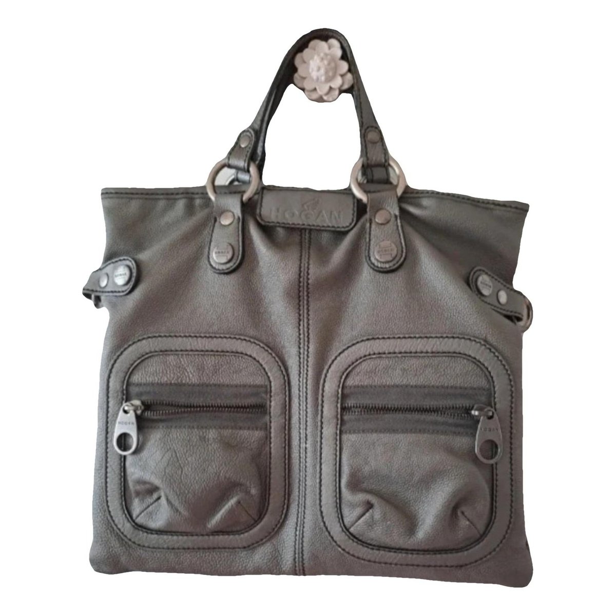 Leather crossbody bag