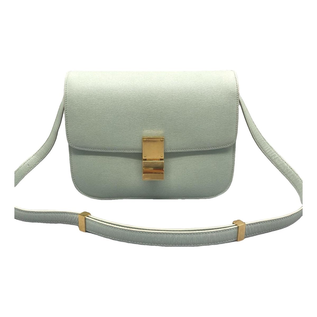 Classic leather crossbody bag