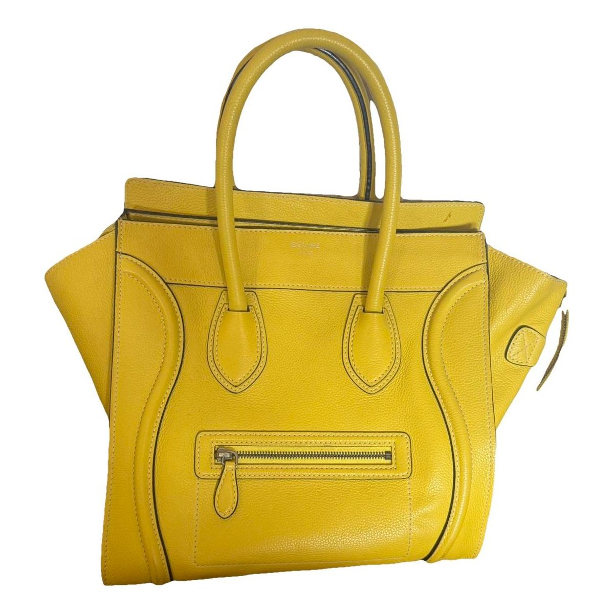 Luggage leather handbag