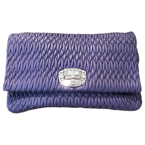 Miu delice leather crossbody bag