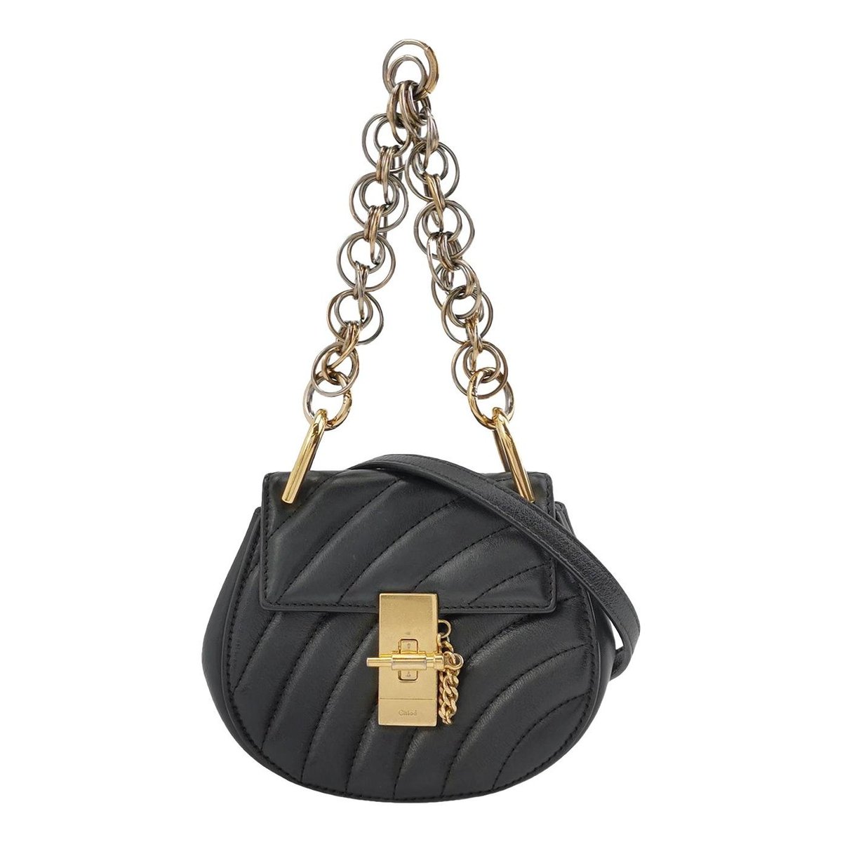 Drew leather crossbody bag