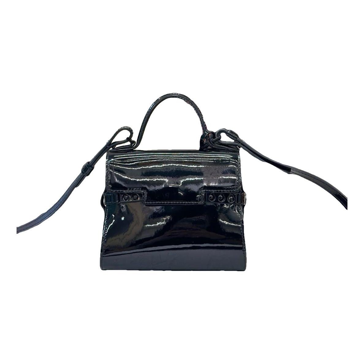 Tempête patent leather crossbody bag