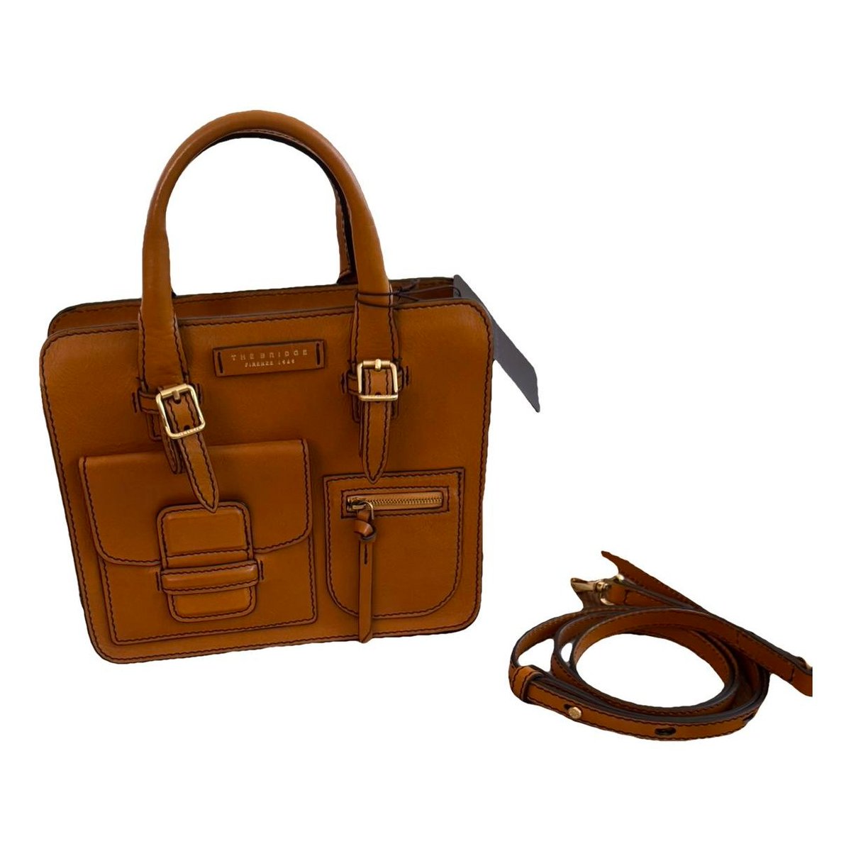 Leather crossbody bag
