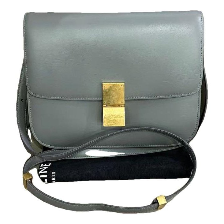 Classic leather handbag