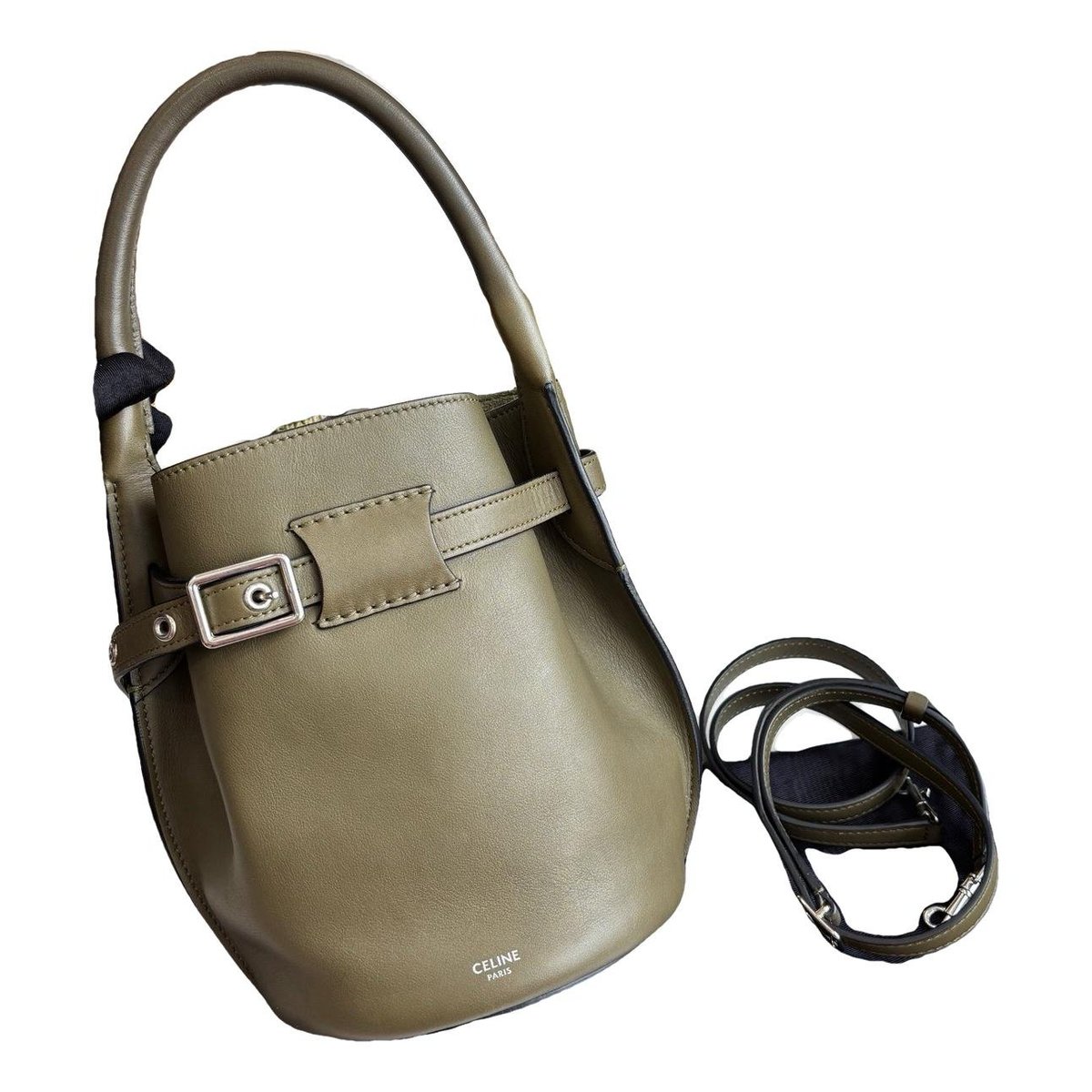 Big Bag leather handbag