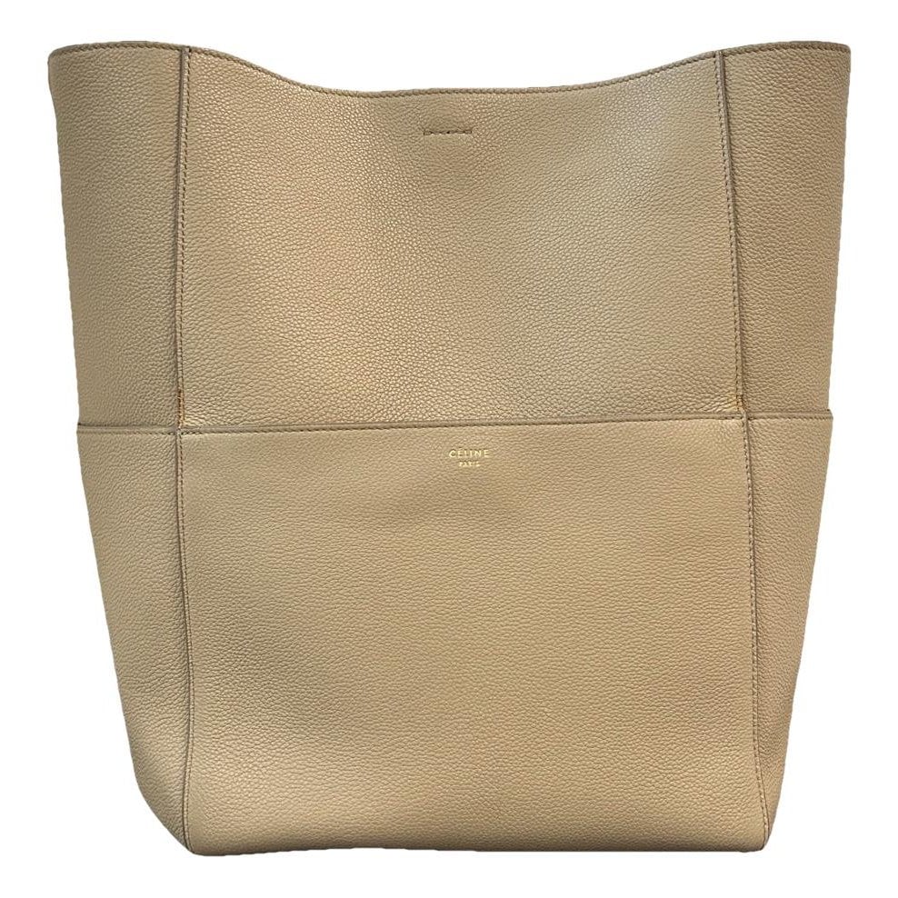 Seau Sangle leather handbag