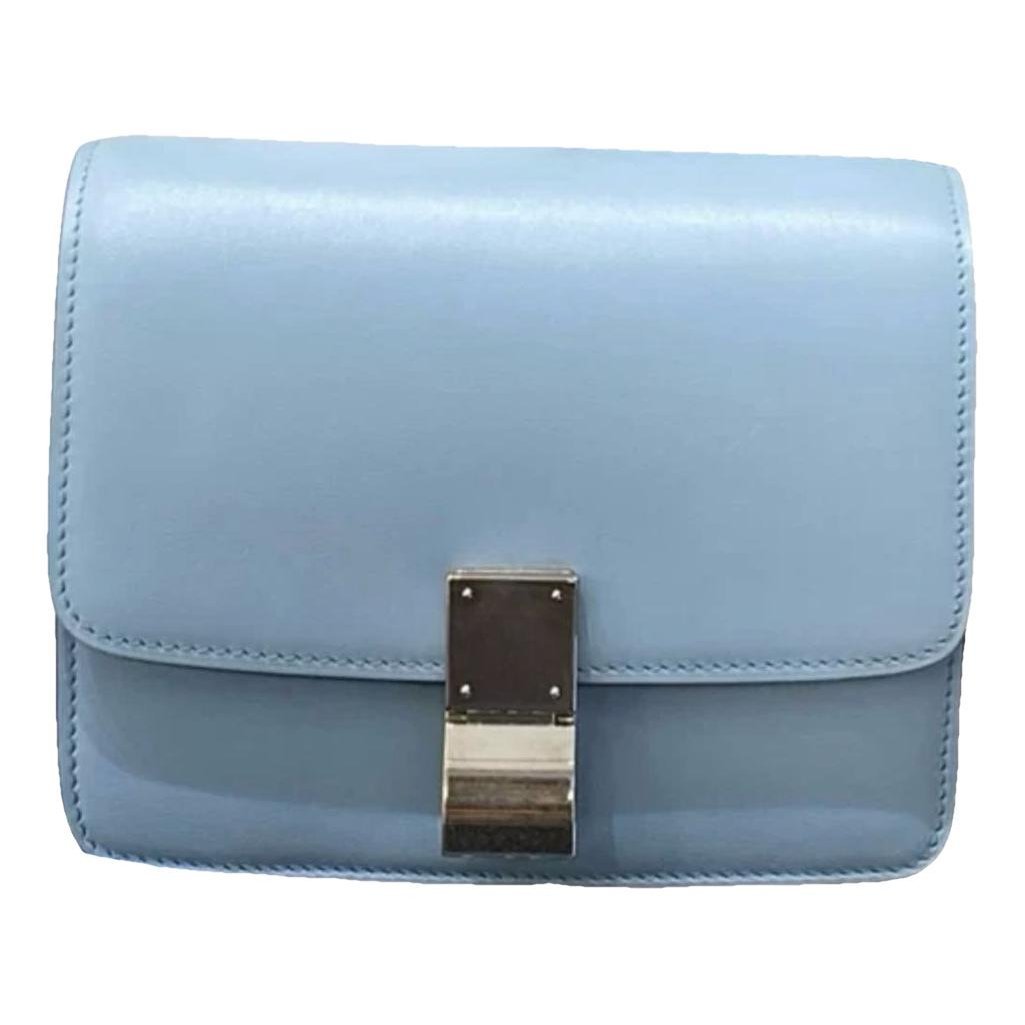 Classic leather crossbody bag