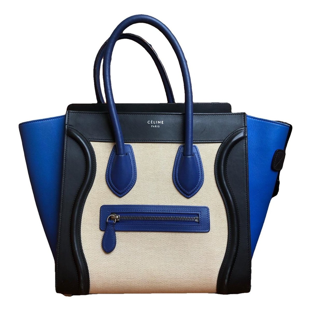Luggage leather handbag