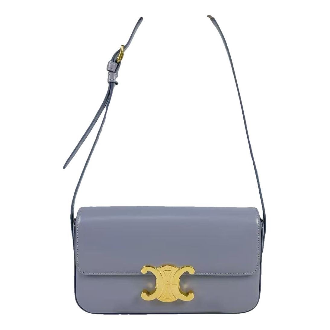 Triomphe leather handbag