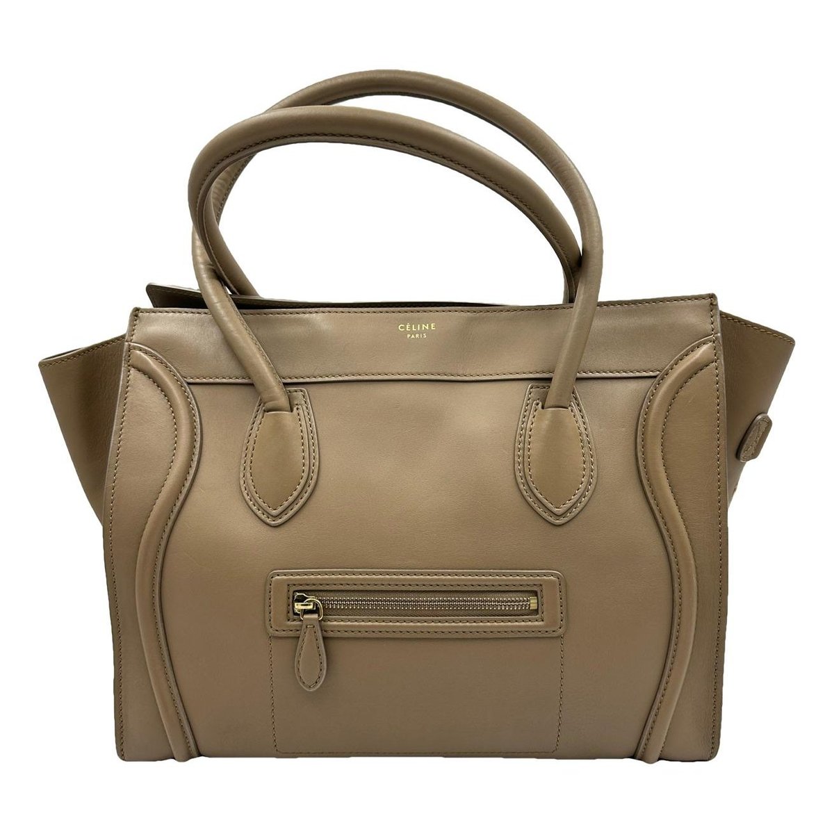 Luggage leather handbag