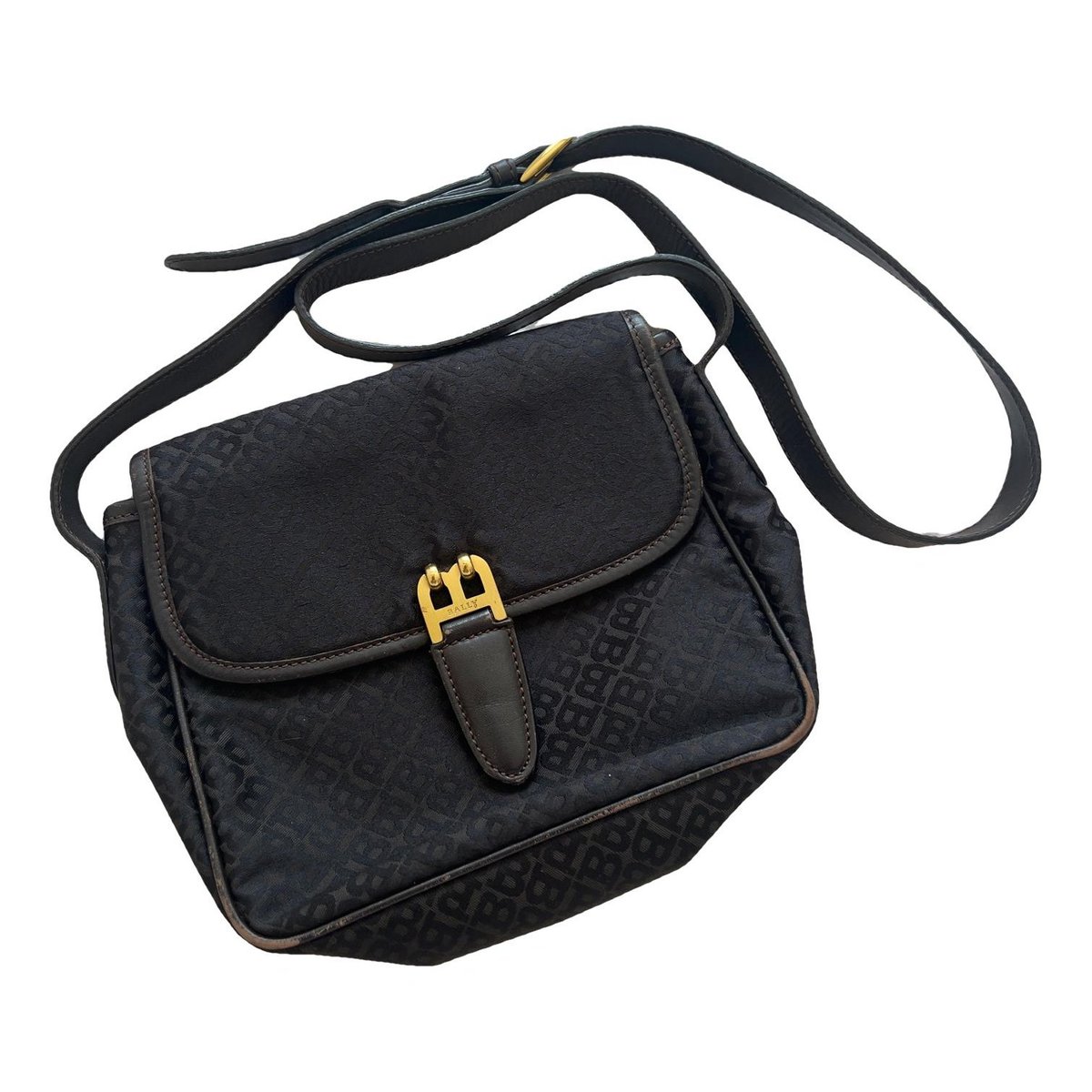 Linen crossbody bag