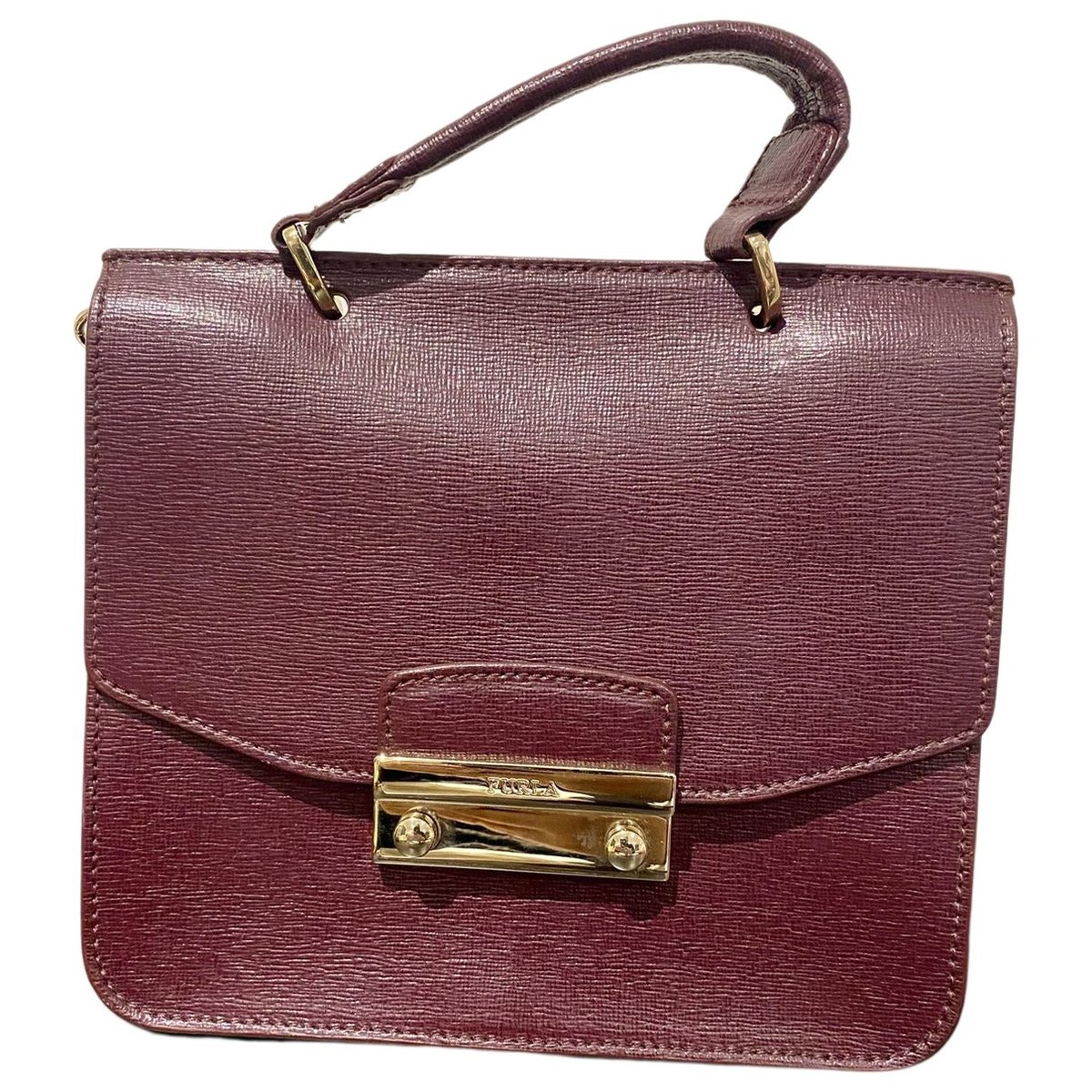Metropolis leather handbag
