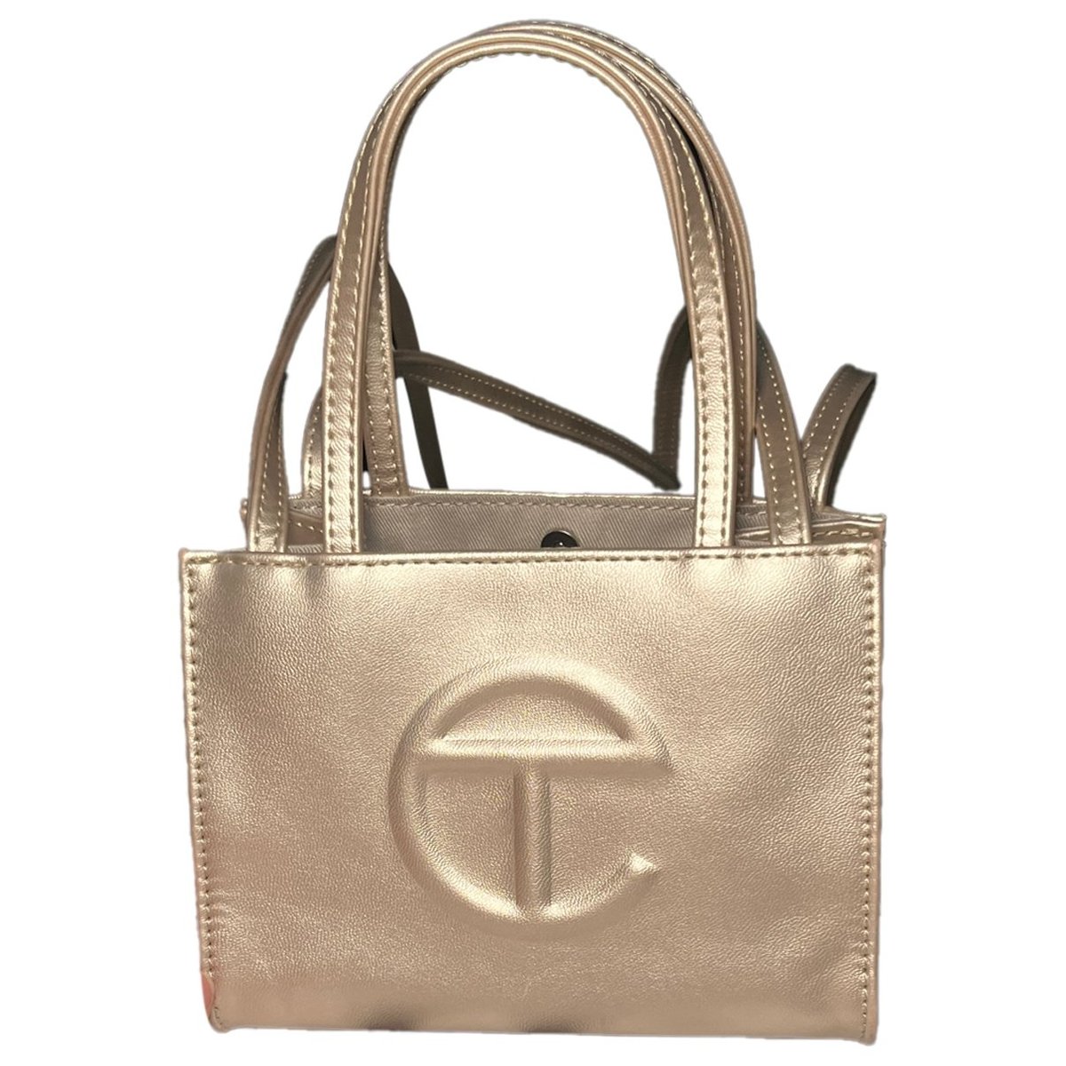 Small Shopping Bag vegan leather tote