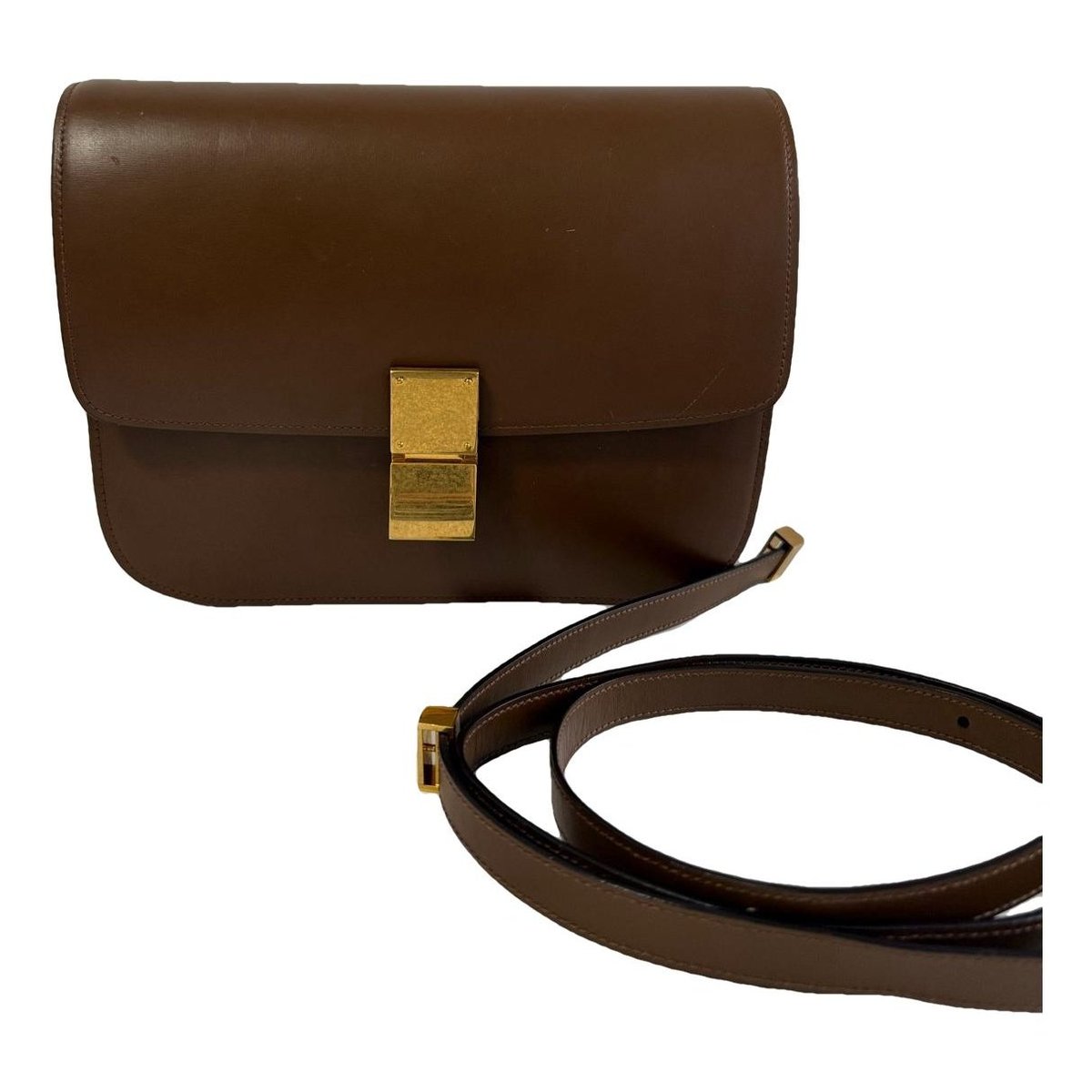 Classic leather handbag