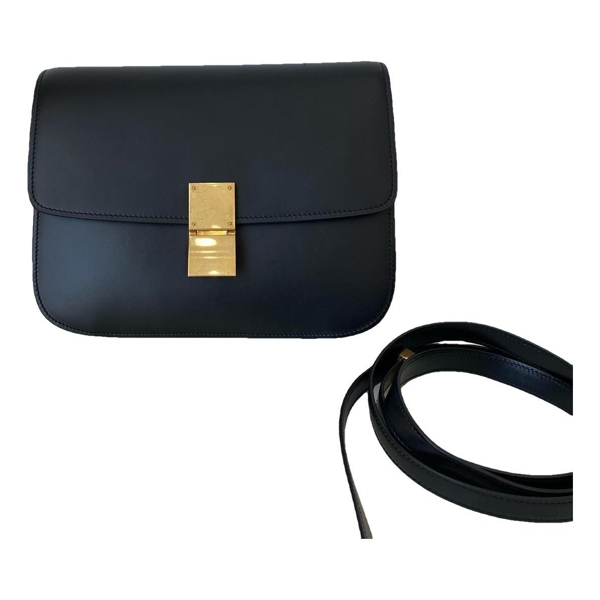 Classic leather handbag