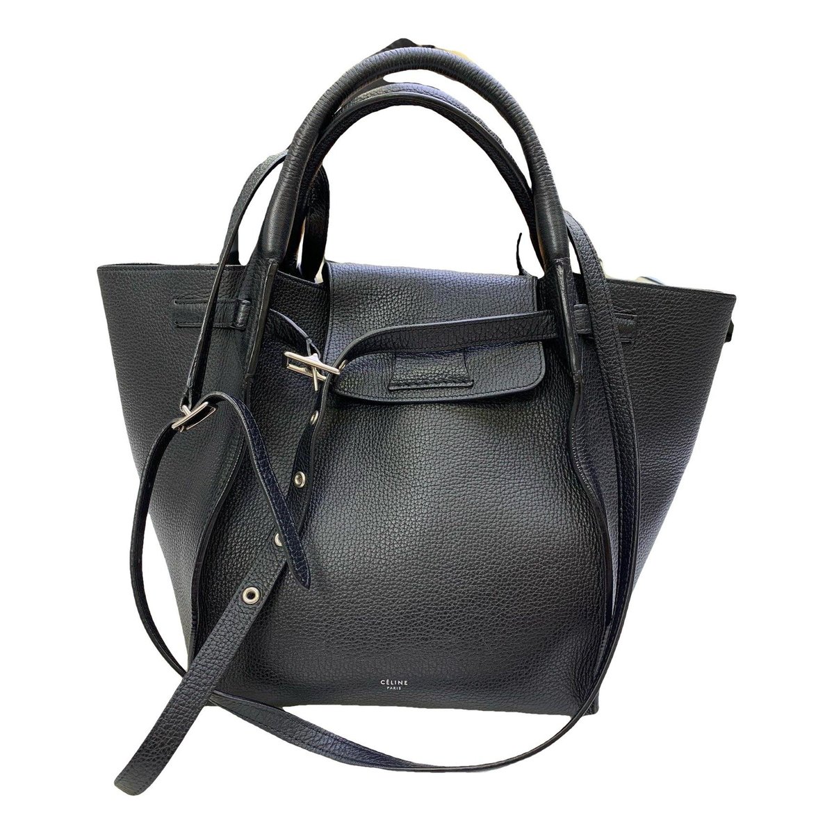 Big Bag leather handbag
