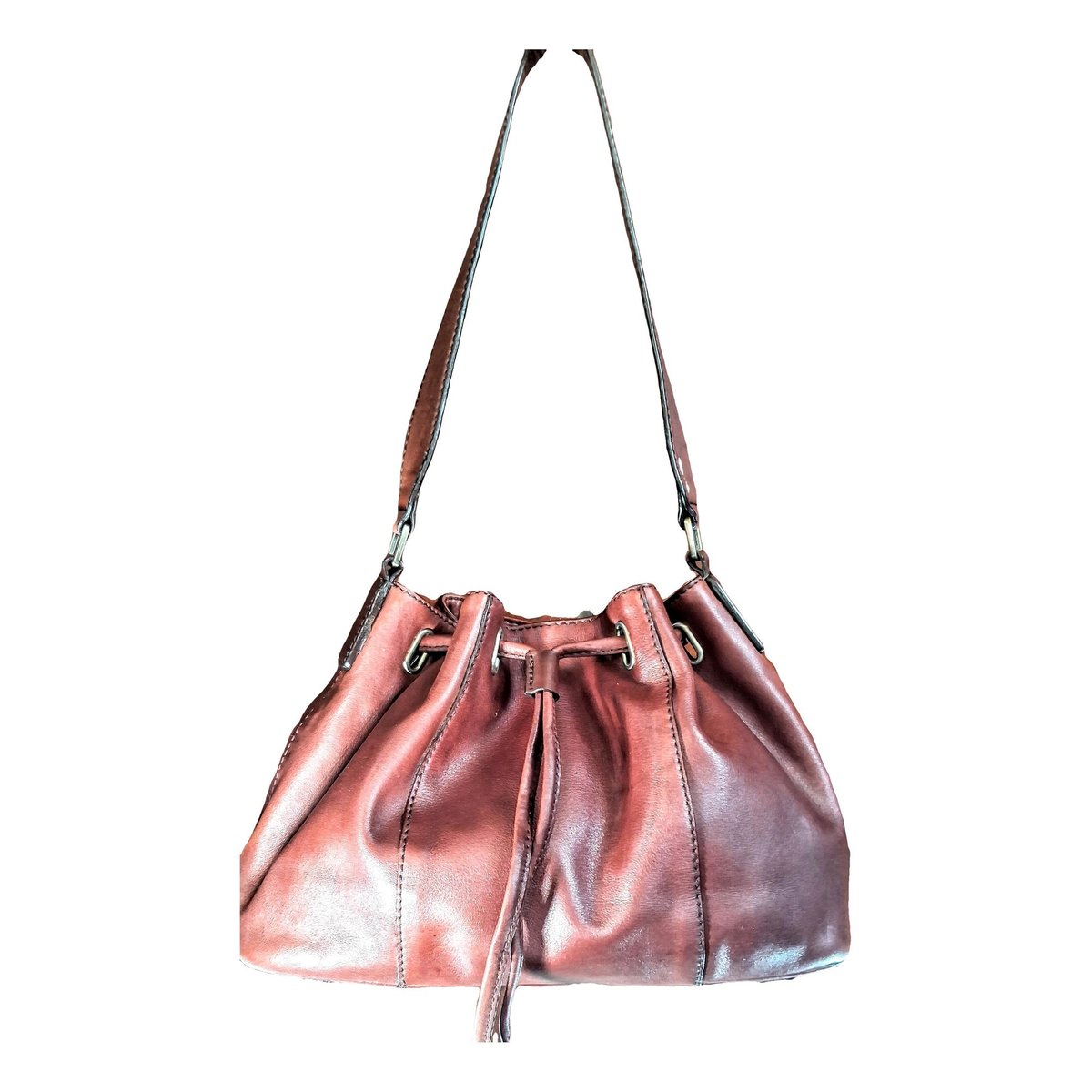 Leather handbag