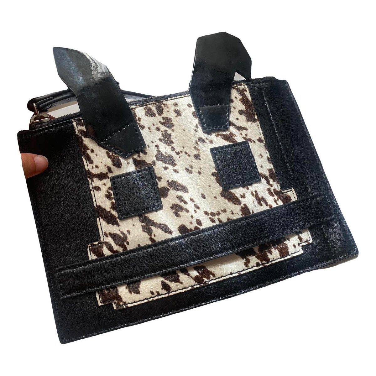 Leather satchel