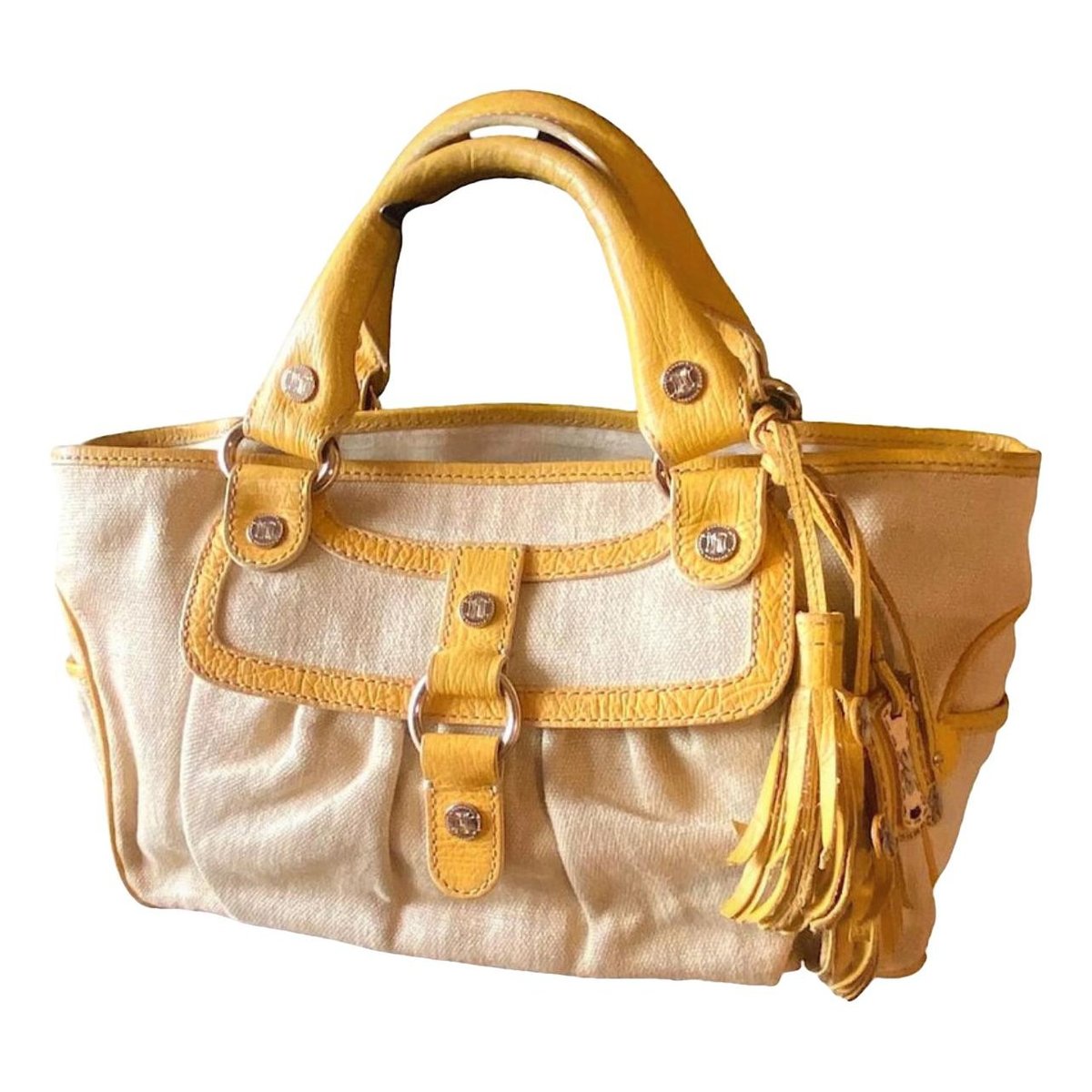Boogie linen handbag