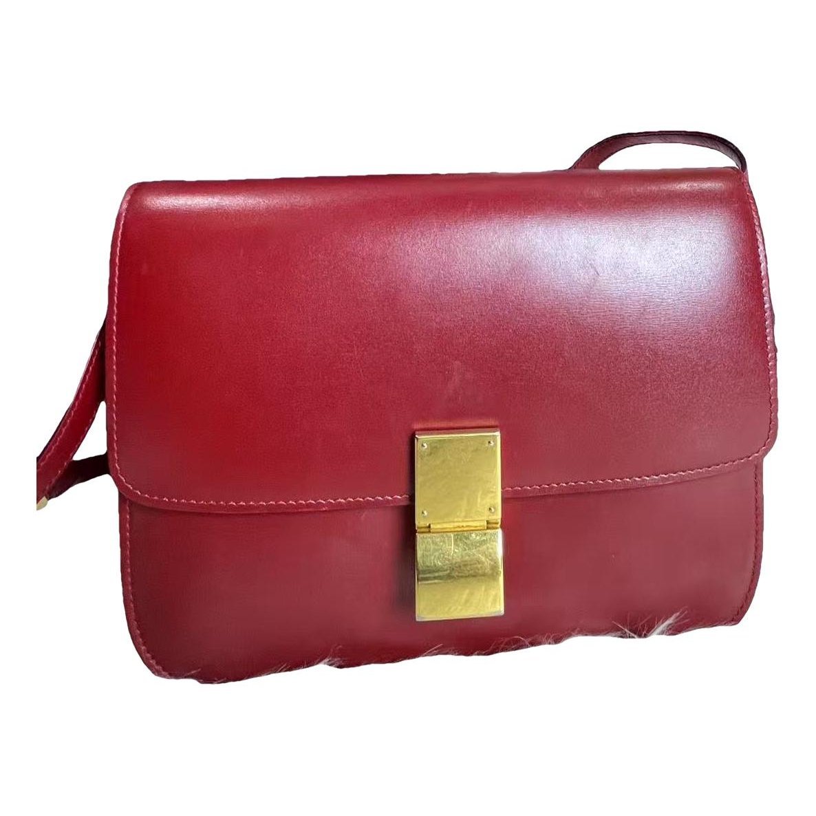 Classic leather handbag