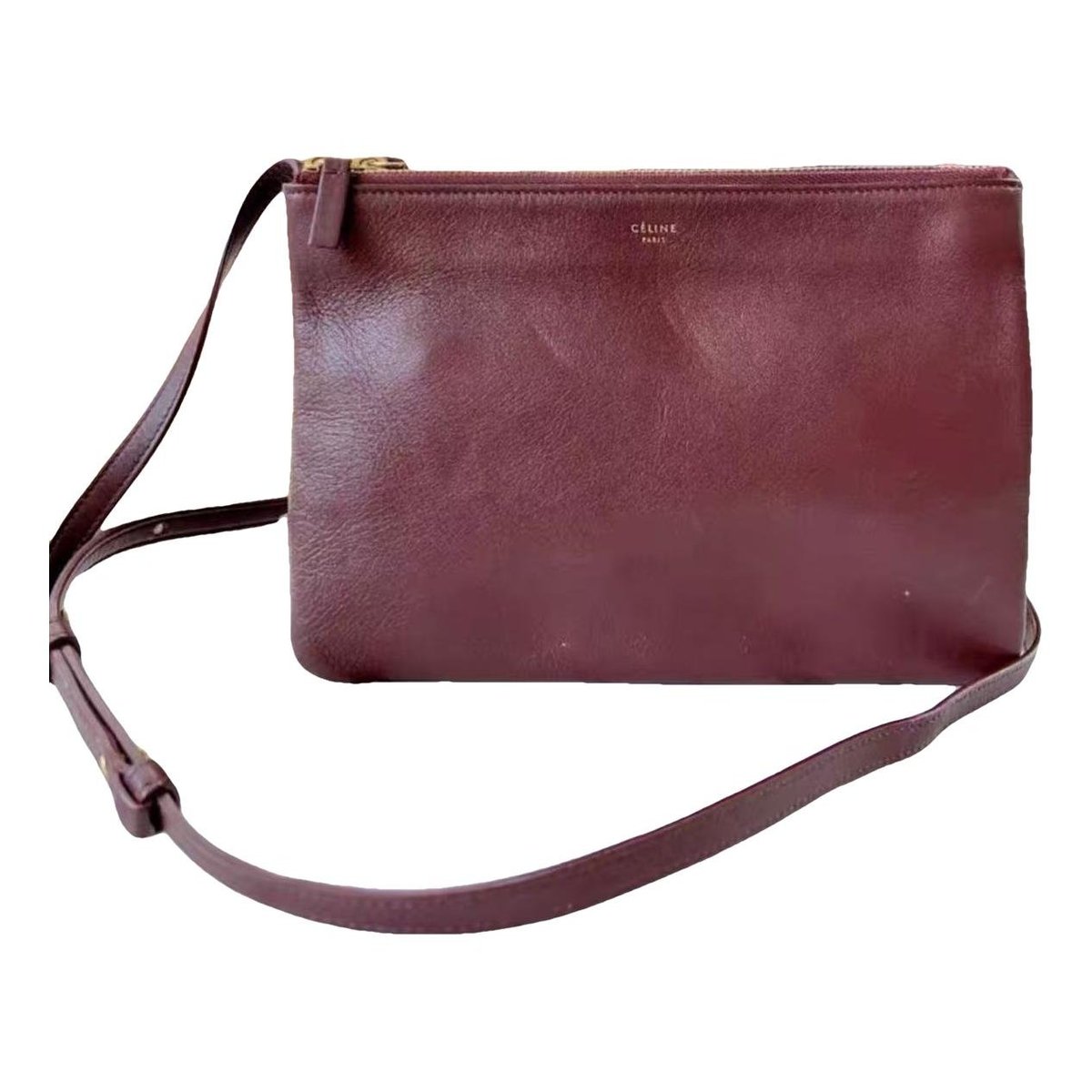 Trio leather tote