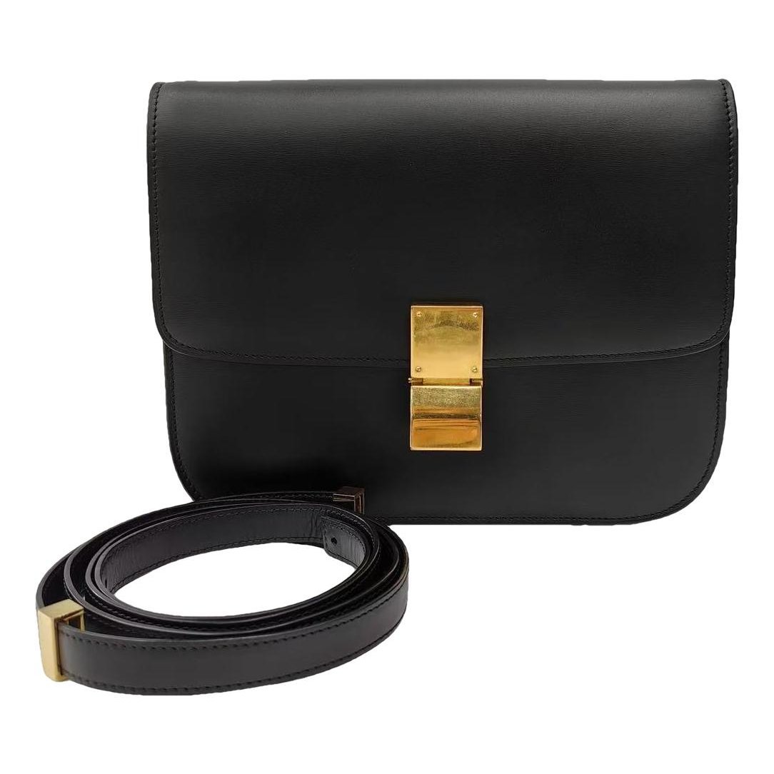 Classic leather handbag