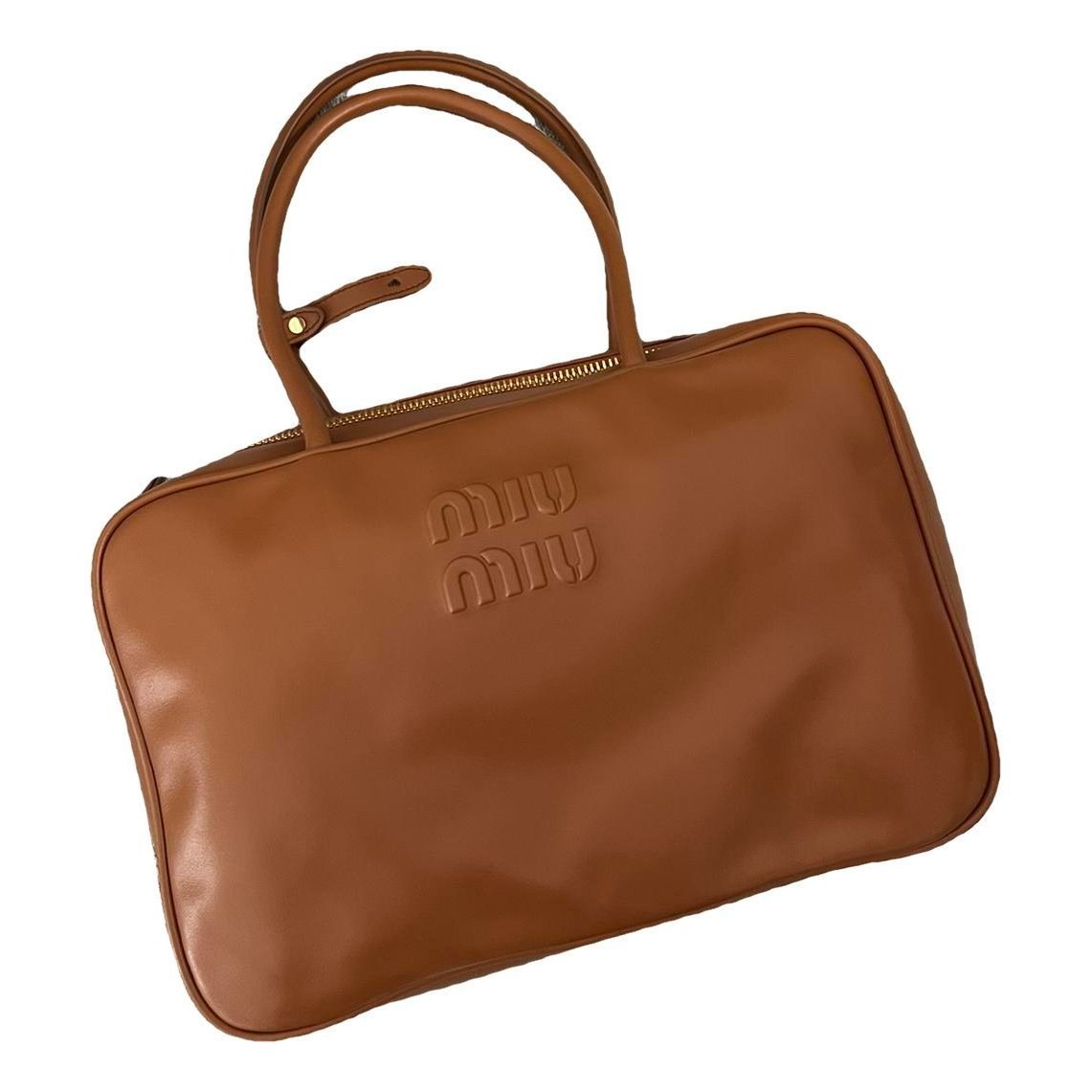Beau leather handbag