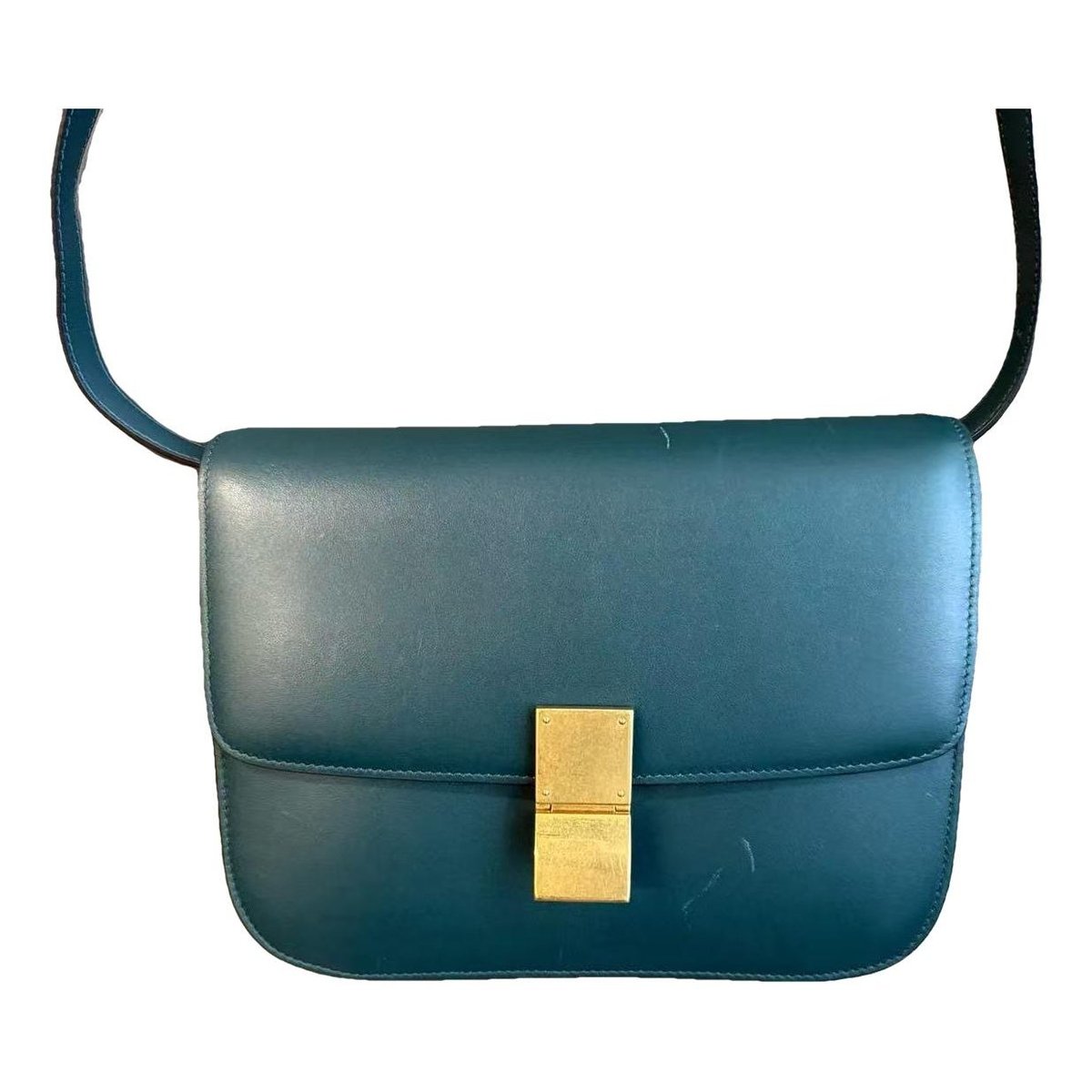Classic leather handbag
