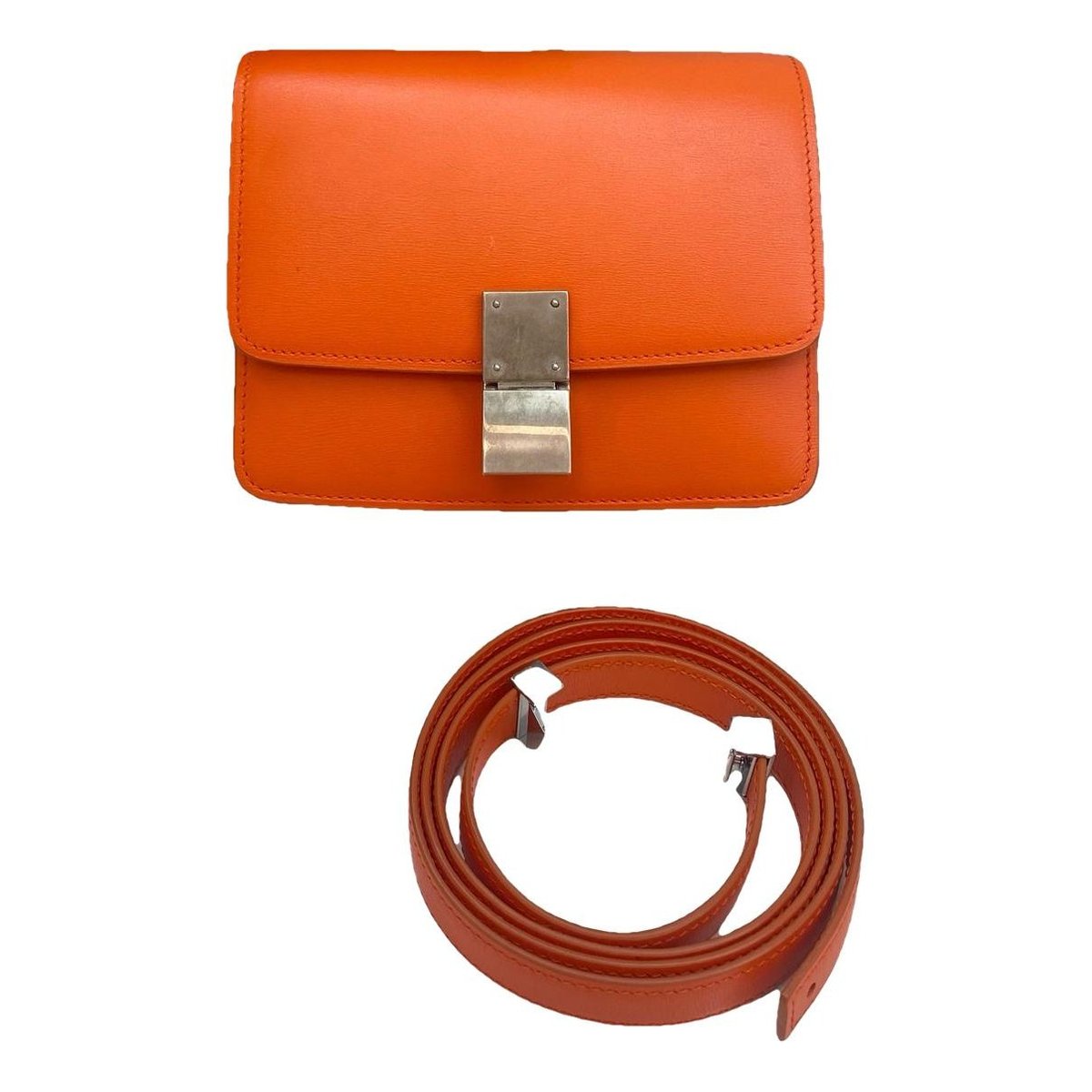 Classic leather handbag