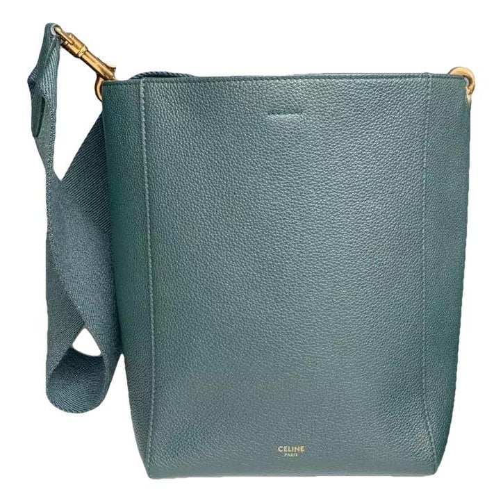 Seau Sangle leather handbag