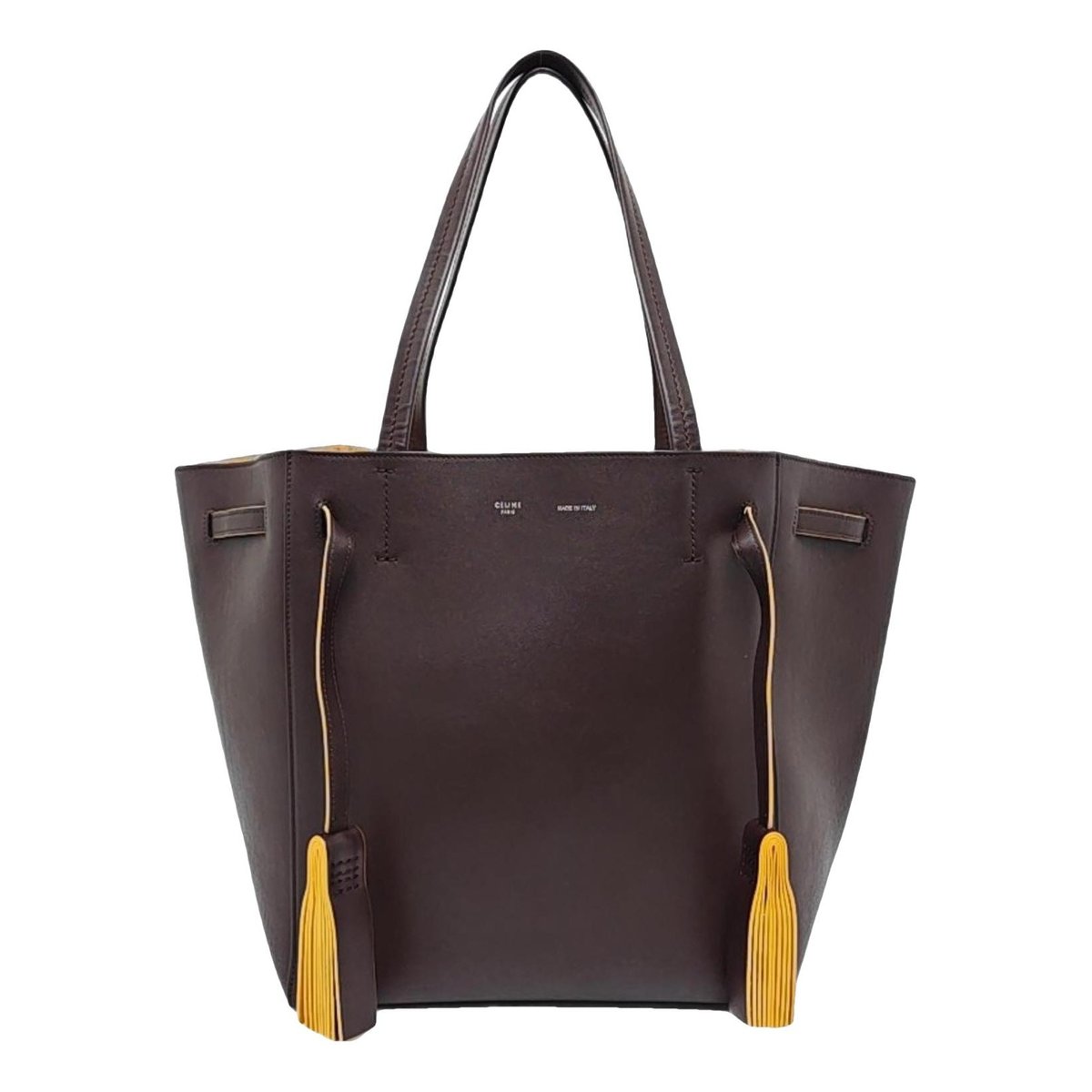 Cabas Phantom leather handbag