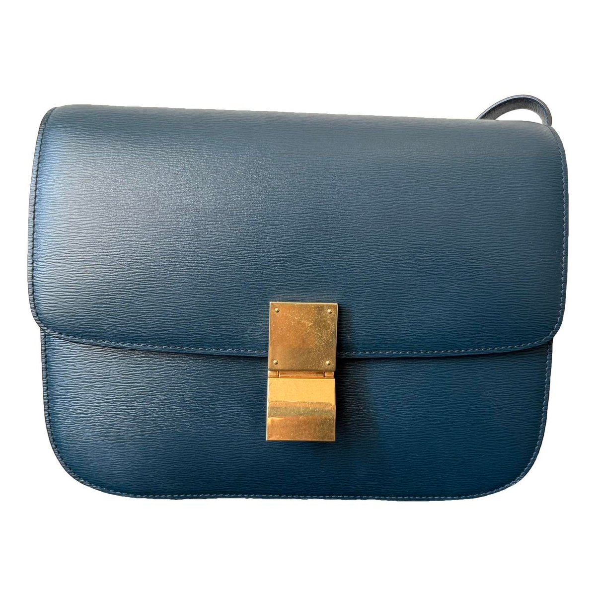 Classic leather crossbody bag