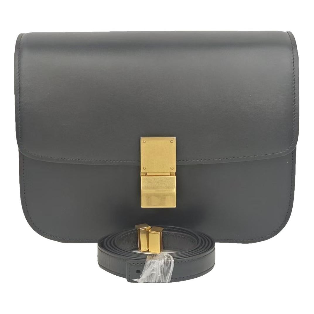 Classic leather handbag
