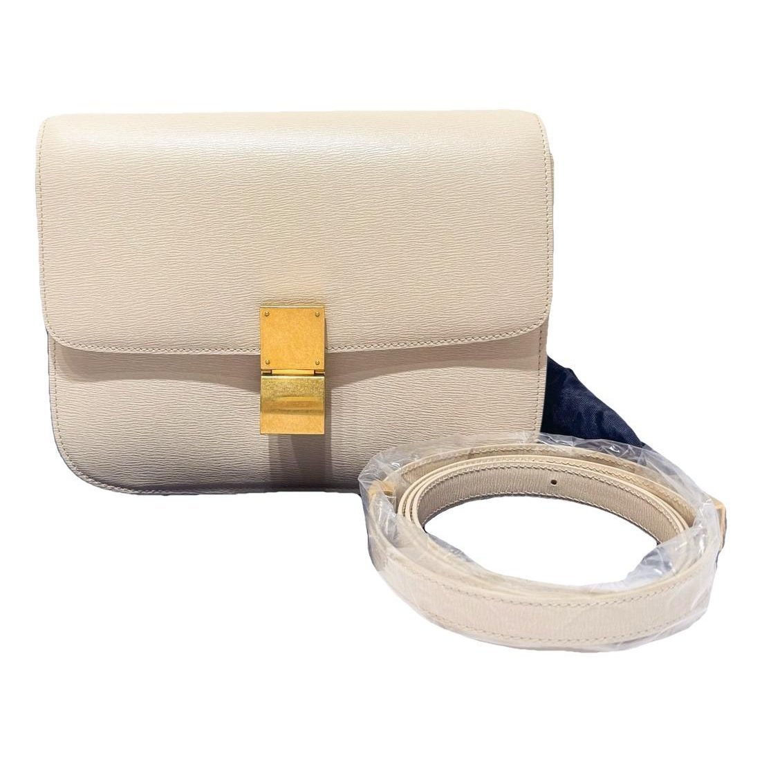 Classic leather crossbody bag