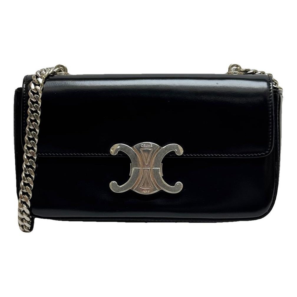 Triomphe Long leather handbag