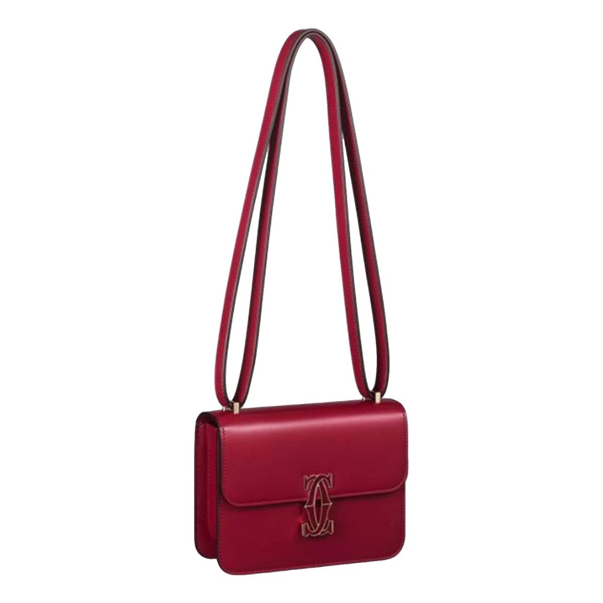 C leather handbag