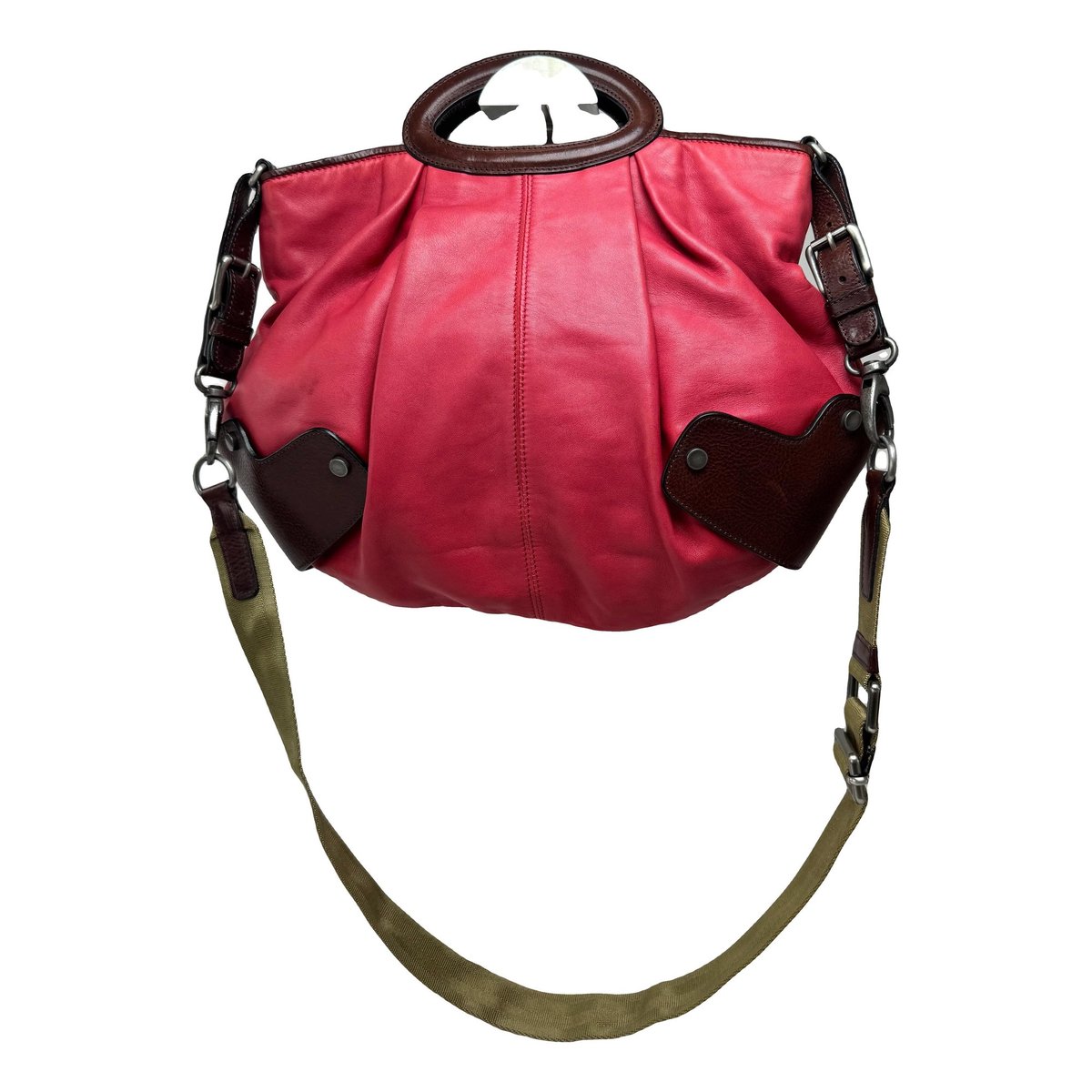Trunk leather bag