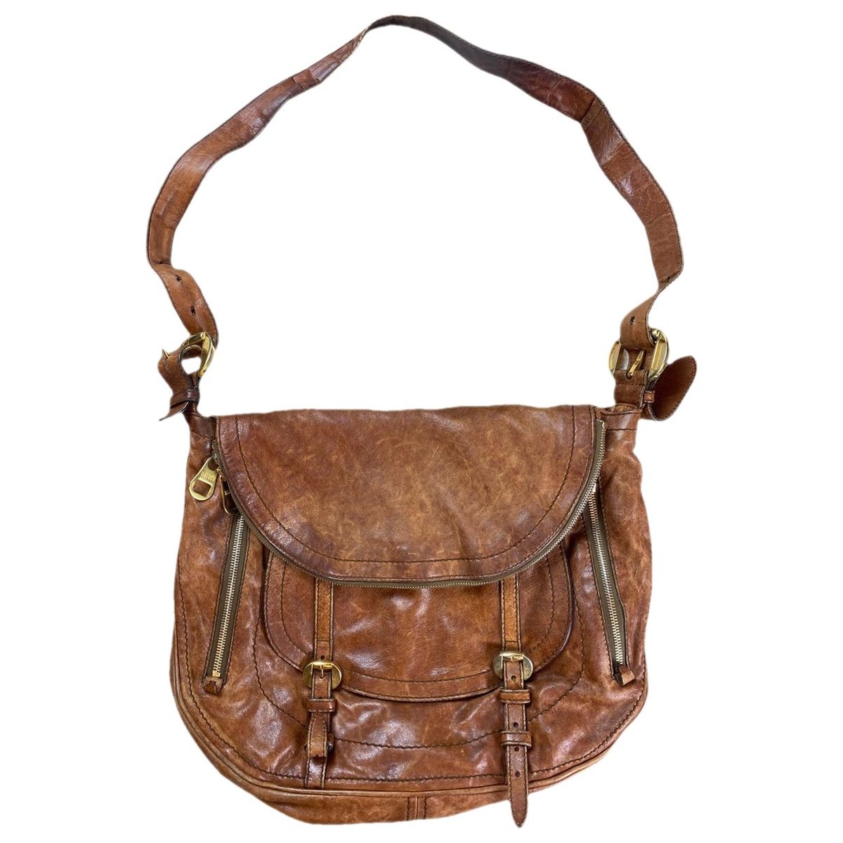 Leather handbag