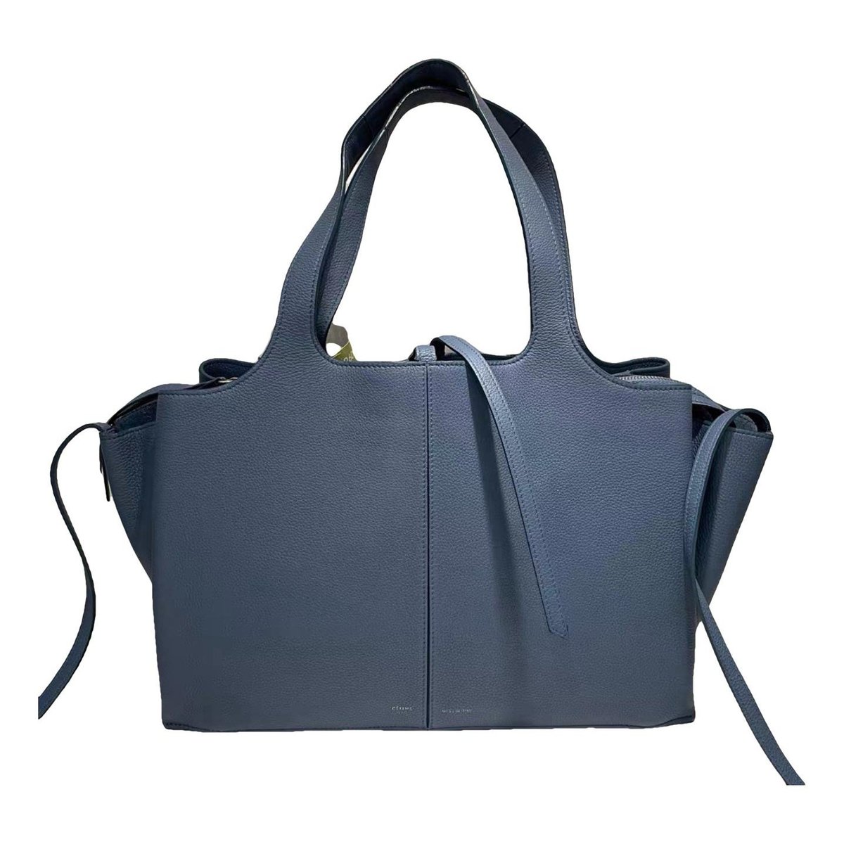 Tri-Fold leather tote