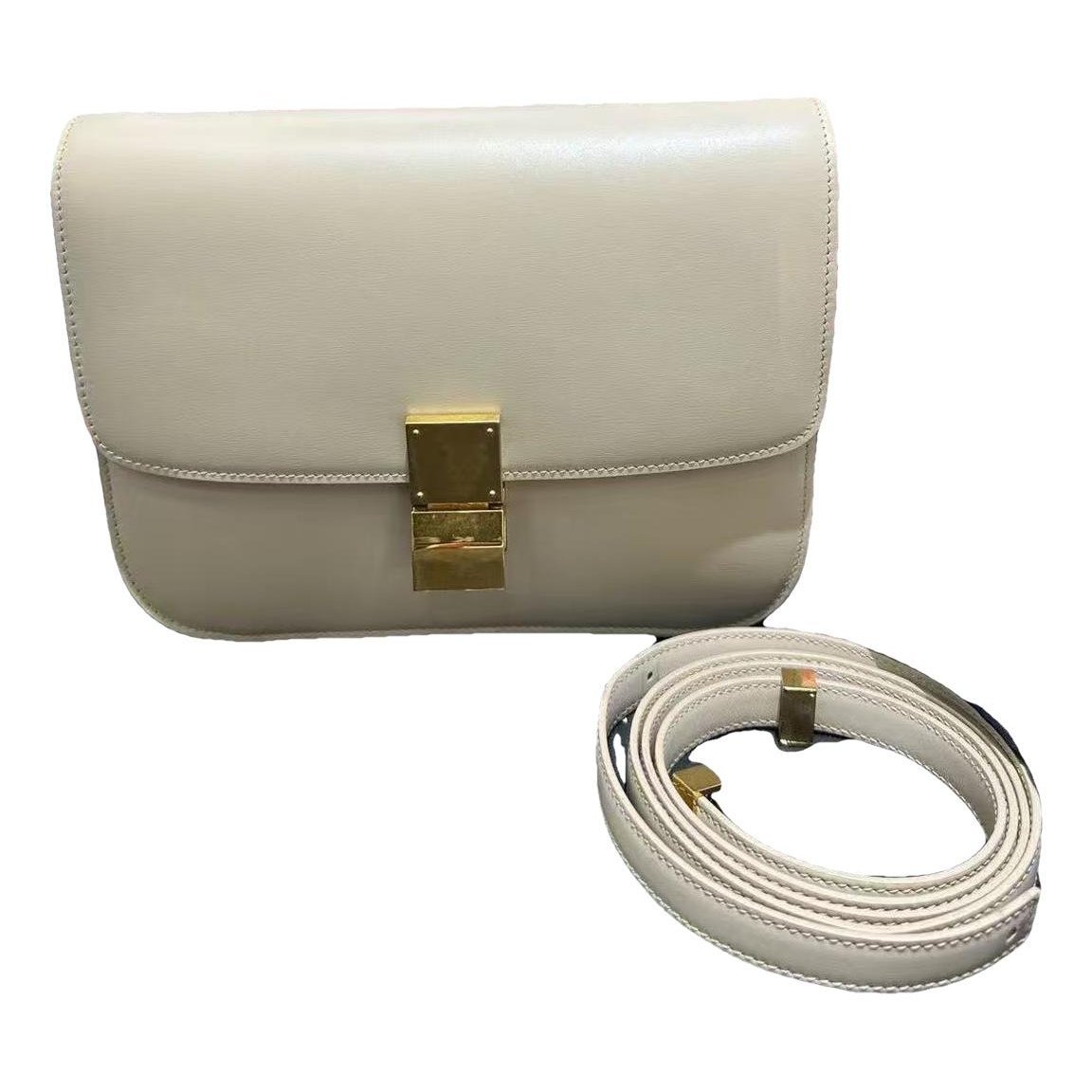 Classic leather handbag