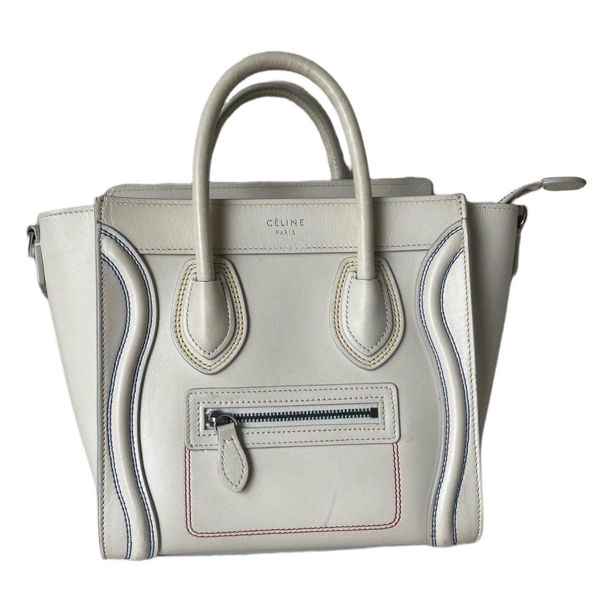 Nano Luggage leather handbag