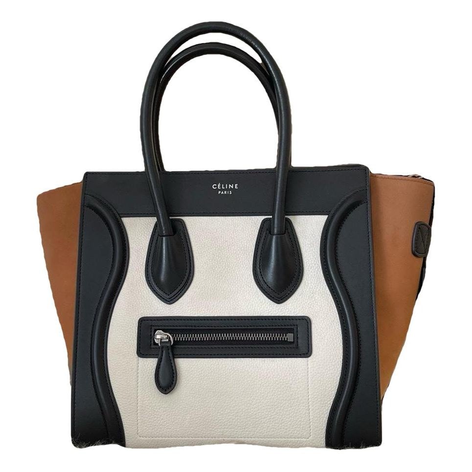 Luggage leather handbag